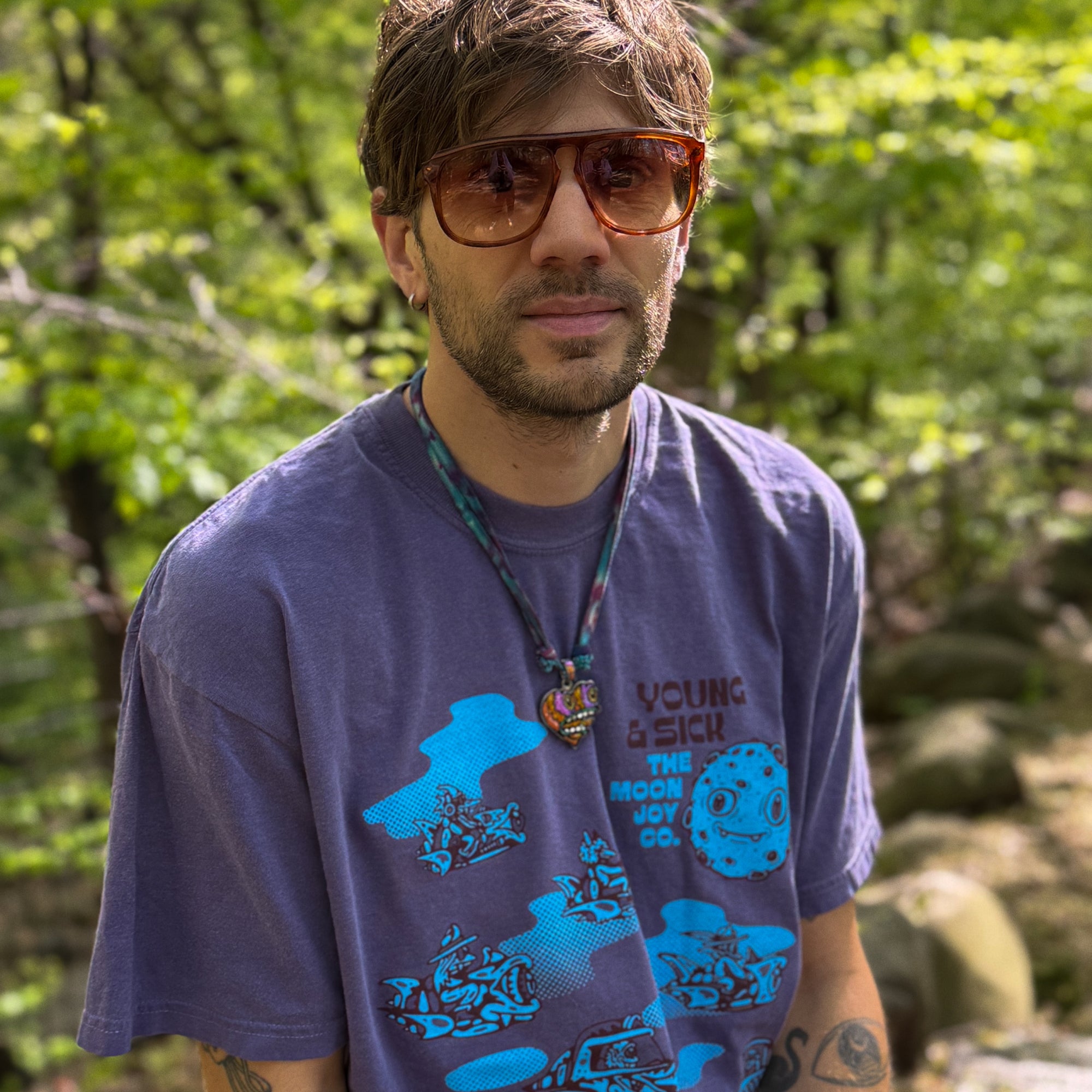 Moon Joy T-Shirt in Purple