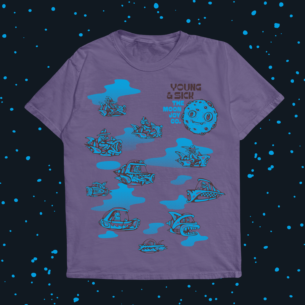 Moon Joy T-Shirt in Purple