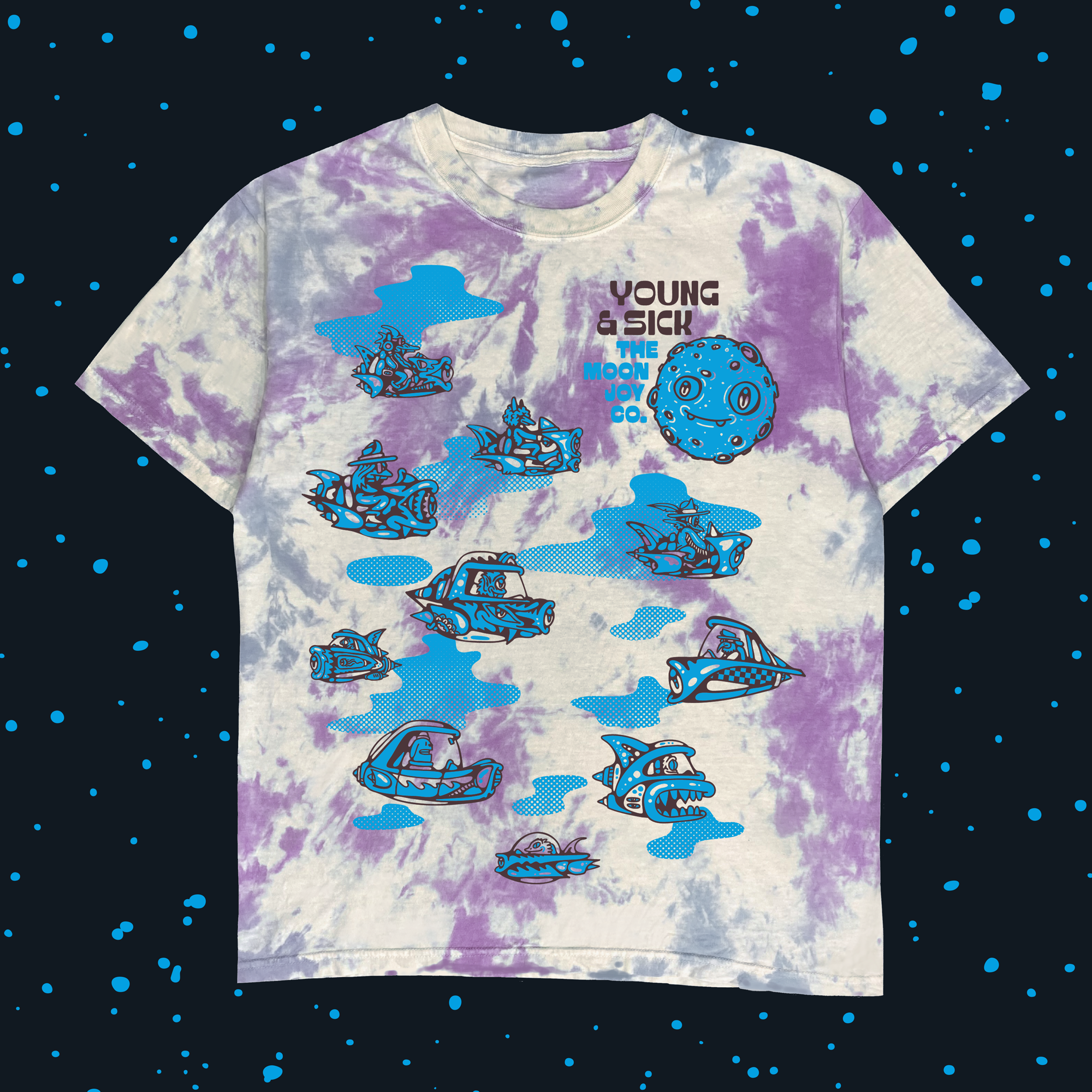 Moon Joy T-Shirt in Outer Space [Preorder]