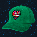 Beatie Green Corduroy Cap