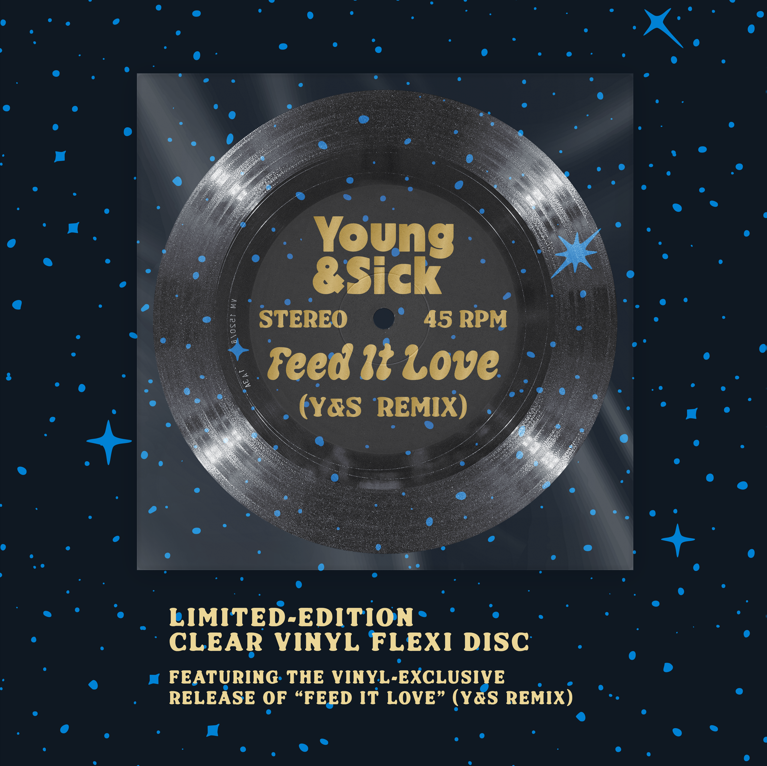 'Lost at Sea' Flexi Disc w/ Numbered Art Print Bundle